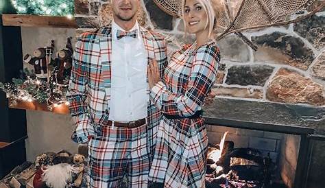 Couples Christmas Party Outfits