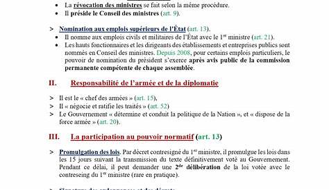 Fiche de revision droit constitutionnel L1 S1 Équipe1 - FICHE DE