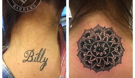 Neck tattoo - cover up idea | Neck tattoo cover up, Cover tattoo, Neck