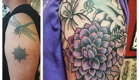 Coverup | Cobertura de tatuagem, Tatuagem braço inteiro feminino, Tatuagem
