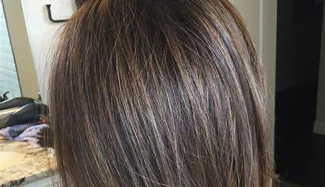 Covering Grey Hair On Brunette Best Ideas How To Disguise Gray With