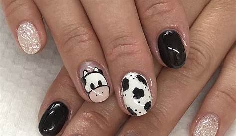 Cow Nail Designs Aesthetic Print Preen On Twitter Colourful Print Done