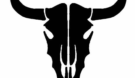 Cow Skull clip art Free vector in Open office drawing svg ( .svg