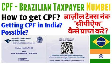 How to get a CPF - Personal Tax ID Number - CKSA Investments