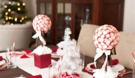 Craft Christmas Table Decorations
