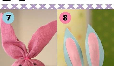 Craft For Easter Bunny 20+ Easy Happiness Is Homemade