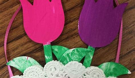 Craft For May April Showers Bring Flowers Kids