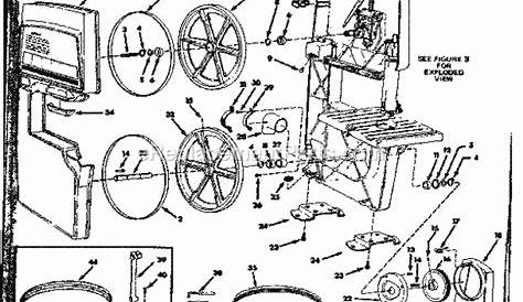 Craftsman 12 Inch Band Saw Parts Looking For Model 113243440 Repair &