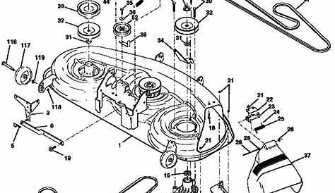 Craftsman Mower Deck Parts List