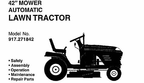 craftsman lawn mower owner's manual model 917.388430, 21inch cut eBay
