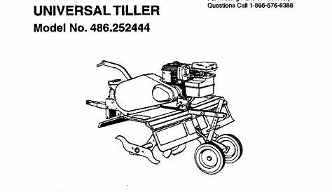 Craftsman 29930 208cc* Counter Rotating Rear Tine Tiller
