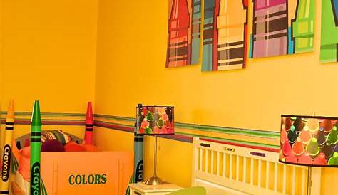 Crayola Bedroom Decor: Bright Ideas For A Colorful Kids Room