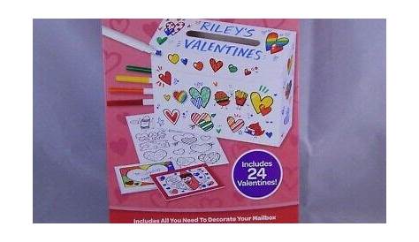 Crayola Decorate Your Own Valentine Mailbox Happy Heart Little Day Party