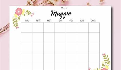 Calendari da stampare | Calendario stampabile, Calendari mensili e