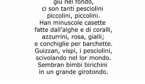 24 Poesie sul Mare per Bambini | PianetaBambini.it