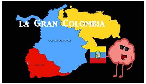 UBICACIÓN DE LA GRAN COLOMBIA ~ LA GRAN COLOMBIA