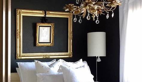 Cream And Black Bedroom Decor