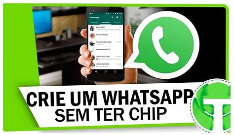 Como usar o WhatsApp sem número de telefone ou SIM