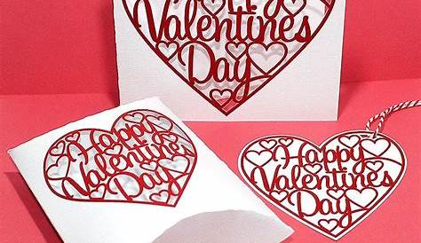 Cricut Valentines Day Cards Free