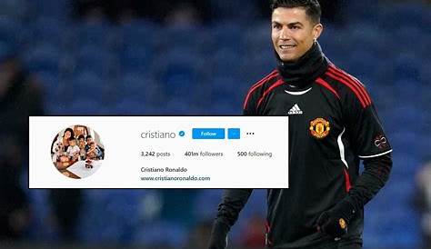 Cristiano Ronaldo celebrates reaching record 200m Instagram followers