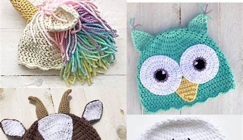 40 Cute & Free Crochet Animal Hat Patterns Creative Ideas