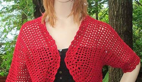 Crochet Bolero Jacket Patterns Free Beautiful Lace