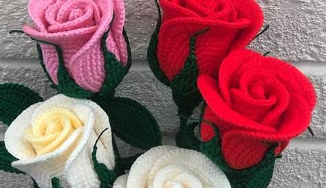 Crochet Bouquet Flowers Valentine