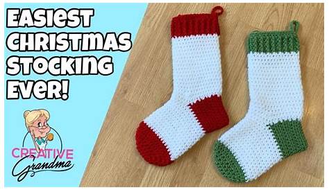 Crochet Christmas Stockings Youtube