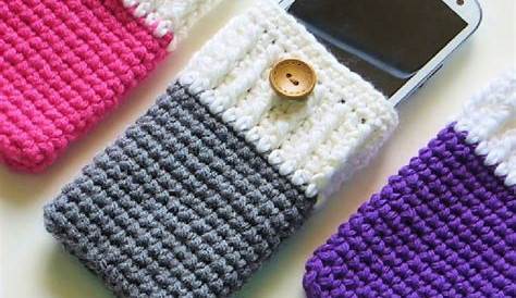 50 Free Crochet Phone Case Patterns ⋆ DIY Crafts