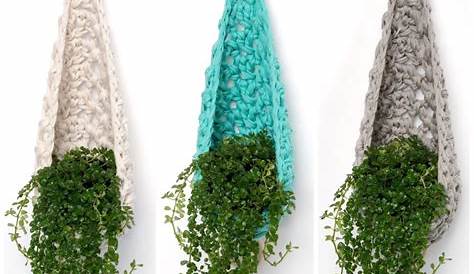 Crochet Plant Hanger Free Pattern RoundUp, Perfect For Gifting