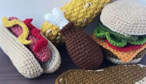 Awesome Crocheted Play Food Patterns