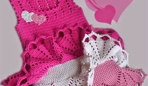 Crochet Valentine Dresses