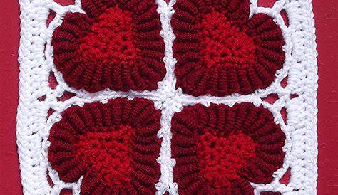 Crochet Valentine Heart Bullion Heart S Love And 's Day ~ Free Pattern