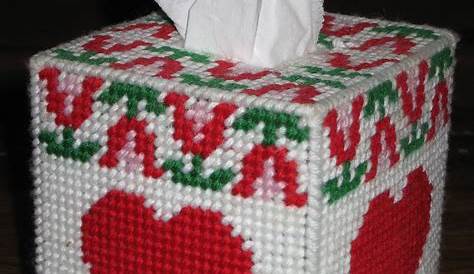 Crochet Valentines Tissue Box Cover Pin On Created By Us