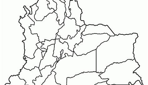Clipart - mapa-colombia