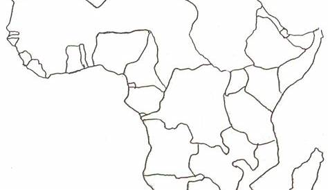 Mapa político coloreado de África - Tamaño completo | Gifex
