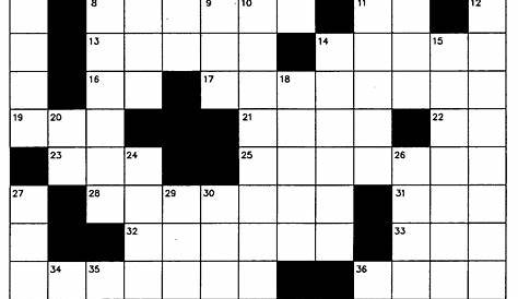 Crossword Clue Blank Travolta