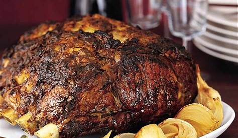 Crown Pork Roast with Apple-Cranberry Stuffing Recipe | Taste of Home