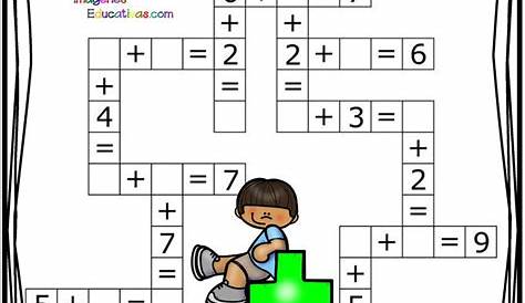 Crucigramas Faciles Para Niños De Primer Grado / Crucigramas Para Ninos
