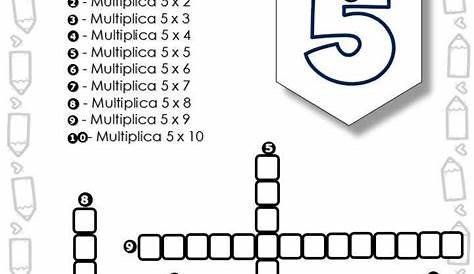 Actividades De Crucigramas Para Secundaria / Crucigrama Personajes De