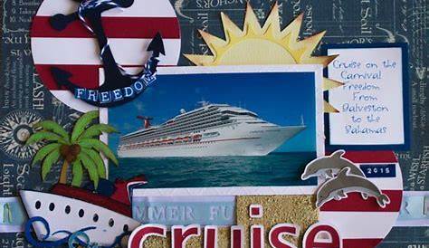 Cruise | Cruise scrapbook, Cruise scrapbook pages, Vacation scrapbook
