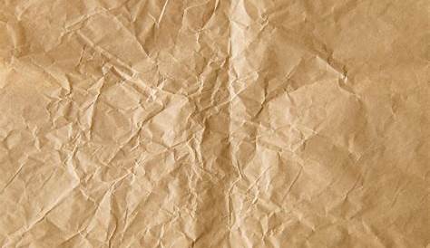 Crumpled Brown Paper Texture Stock Image - Image of ancient, document