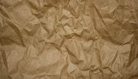 Brown Crumpled Paper Texture Background Stock Image - Image of material