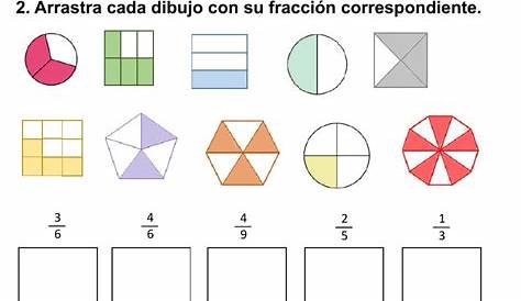 Fichas ejercicios de fracciones con soluciones (3) - Imagenes Educativas