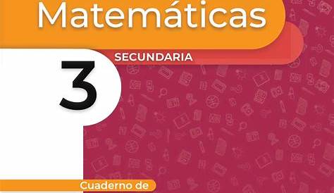Cuadernillo mat 3 sec web | Habilidades matemáticas, Secundaria