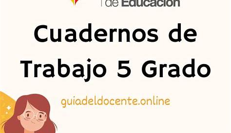 Cuaderno de Trabajo de Matematicas 5 Resuelto Todo | Libros de