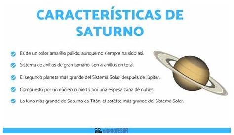 El planeta Saturno: todo lo que debes saber | Meteorología en Red