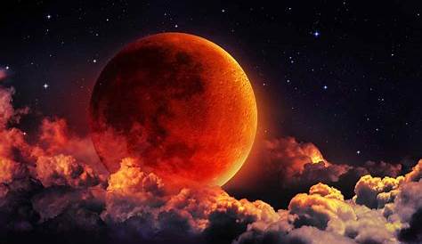 HOY SE VIO LA LUNA DE SANGRE O LUNA ROJA