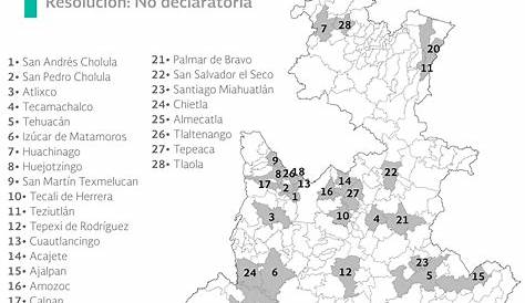Mapa de municipios de Puebla | Mapas, Mapa de mexico, Tecnologias de la