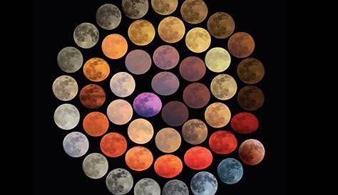 ¿De cuántos colores se puede ver la luna? Descúbrelo con esta imagen de